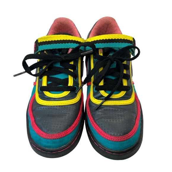 2009 NIKE 8.5 LOW 2009 SKATE sneakers WOMEN BLACK BLUE PINK  SHOES 366409-061 - Picture 8 of 16